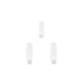 3 Ensemble de Voyage Bottle Portable Conteneur de distribution de dentifrice Rechargeable Vide Squeezable Distributeur Tube Ména