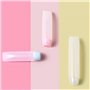 3 Ensemble de Voyage Bottle Portable Conteneur de distribution de dentifrice Rechargeable Vide Squeezable Distributeur Tube Ména