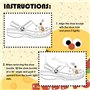 LURNODY 20 Morceaux Décoration Chaussures Dessin Animé Charmes de Chaussure de PVC, Accessoire Chaussure, Personnalisation de Ch