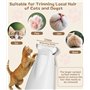 TIDEVAN Tondeuse a Cheveux pour Animaux Tondeuse de Pattes de Chien Tondeuse Chien Chat Tondeuse à Poils pour Pattes de Chats av