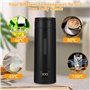 500ML Mini Bouilloire portable Electrique de Voyage, 4 Temperatures Bouilloire Electrique, Acier inoxydable 304 avec Brosses et 