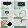 500ML Mini Bouilloire portable Electrique de Voyage, 4 Temperatures Bouilloire Electrique, Acier inoxydable 304 avec Brosses et 