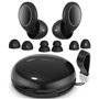 Goxiry Bouchons d'oreilles pour dormir - Protection auditive - Bouchons d'oreilles de concert - En silicone - Avec 4 paires d'em