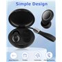 Goxiry Bouchons d'oreilles pour dormir - Protection auditive - Bouchons d'oreilles de concert - En silicone - Avec 4 paires d'em