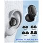 Goxiry Bouchons d'oreilles pour dormir - Protection auditive - Bouchons d'oreilles de concert - En silicone - Avec 4 paires d'em