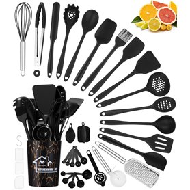 44 Pièces Ustensiles de Cuisine