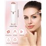 2 en 1 Epilateur Sourcils Electrique Femme