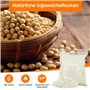 Kit de cire de soja de qualité supérieure - Cire de soja naturelle - Mèches 100 % coton - 100 autocollants pour mèche - 2 suppor