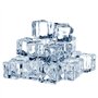 TonJin 35PCS Glaçons Artificiels Glaçon carré en Acrylique Imitation Cristal Clair pour Accessoires de Photographie