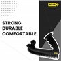 Brosse métallique pour nettoyage abrasif intensif | Enlèvement de peinture, maçonnerie | Poignées confortables à double prise | 