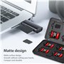 Étui pour cartes mémoire à 16 emplacements, 1 étui étanche pour 8 cartes mémoire Micro SD SDXC SDHC + 8 SD SDXC SDHC, étanche et