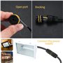 Boîte de Jonction Étanche IP68, 2 Pièces Boîte de Dérivation Etanche Electrique Exterieur, Connecteurs de Câble pour Cables Diam