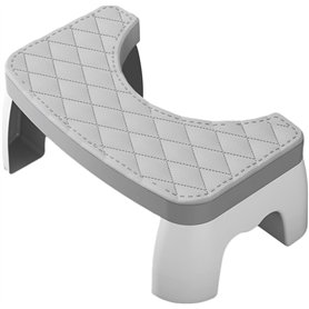 Tabouret De Toilette Physiologique | Marche Pied Toilette pour Adultes Et Enfant | Marche Pied WC pour Adulte | Repose Pied en P