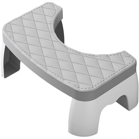 Tabouret De Toilette Physiologique | Marche Pied Toilette pour Adultes Et Enfant | Marche Pied WC pour Adulte | Repose Pied en P