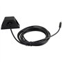 zdyCGTime 3.5 mm mâle vers 3.5 mm femelle de voiture camion Tableau de bord étanche Montage encastré 3.5 mm 1/20,3 cm d'extensio