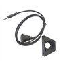 zdyCGTime 3.5 mm mâle vers 3.5 mm femelle de voiture camion Tableau de bord étanche Montage encastré 3.5 mm 1/20,3 cm d'extensio