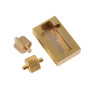Yosoo Accessoire de Maroquinerie Applicateur de Huile sur Cuir Outil pour appliquer de l’Huile au Bord de Cuir Bricolage Artisan