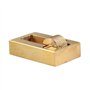 Yosoo Accessoire de Maroquinerie Applicateur de Huile sur Cuir Outil pour appliquer de l’Huile au Bord de Cuir Bricolage Artisan