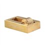 Yosoo Accessoire de Maroquinerie Applicateur de Huile sur Cuir Outil pour appliquer de l’Huile au Bord de Cuir Bricolage Artisan