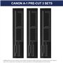eTone Kits d'éponges en Mousse prédécoupées et personnalisées pour Appareil Photo argentique Canon A-1