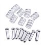 Hotop 2 Set Câble de Frein Vélo de Montagne Câble de Vitesse Vélo et Ensemble de Serrures à Câble