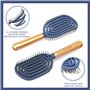 Homme & Enfant，Brosse cheveux Professionnelle Incurvée Ventilée po