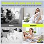 HYCHIKA Aspirateur Matelas Aspirateur Anti Acariens - 15kPa Aspiration et 273 nm Ultrasons Chauffage Filtre HEPA Brosse Rotative