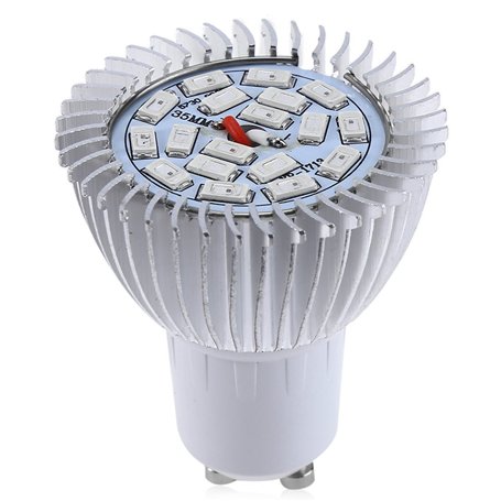 Langboss Ampoule LED GU10 8 W 18 SMD 5730 à spectre de couleurs complet