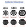 Rhinenet SM-R630 Lot de 6 paires de bouchons d'oreilles en silicone lavables avec isolation phonique pour Galaxy Buds 3 Pro SM-R