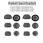 Rhinenet SM-R630 Lot de 6 paires de bouchons d'oreilles en silicone lavables avec isolation phonique pour Galaxy Buds 3 Pro SM-R