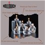 HD8-90 Lot de 90 piles à combustible pour bougie chauffe-plat liquide 8 heures
