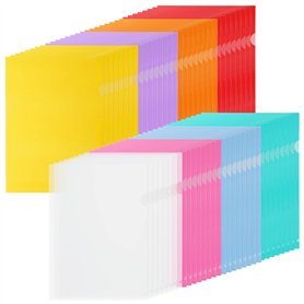 MIVIDE 64pcs Chemises Plastique