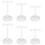 Yangfei 6 pcs Organisateur de Boucles d'oreilles Transparent