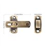 Boulons de porte de grange ，pour armoires boucle boulon de porte d