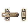 2pcs Verrous à rabat,loquets de porte à moraillon coulissant, Boulons de porte de grange ，pour armoires boucle boulon de porte d