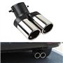 PolarLander 1pc Silencieux d'échappement de Voiture Tuyau d'échappement Car Tail Pipes