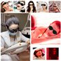 FREEMASCOT Lunettes de protection laser professionnelles IPL 200 nm - 2000 nm - Longueur d'onde UV 400 - Pour beauté laser et pr