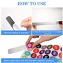 Tableau Magnétique Mural pour Photo, Tableau D'affichage avec 10 Pièces Colorés Aimants pour Tableau Magnetique Frigo Bureau 4 P