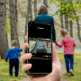 VOSKER V300 Caméra de Surveillance en Direct avec Carte SIM et Panneau Solaire, caméra de sécurité Mobile avec Vision Nocturne e