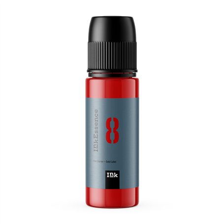 InkEssense Peinture de tatouage - Encre pour nuances et contours professionnels - Accessoire de tatouage rouge - Pour débutant d