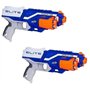 Nerf N-Strike Elite Disruptor Blaster Lot de 2 paquets de 6 fléchettes à feu rapide 90' Hasbro
