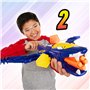 Power Rangers Beast Morphers Beast-X King Mega Arc de fléchettes avec Lancement de fléchettes Nerf inspiré de la série TV pour g