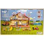 Bluey Mega Set Ultimate 2023 | 40 pièces 4 ensembles dans un méga jeu | Famille et amis à talons complets et étendus 14 figurine