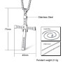 PPX Vin Diesel Dominic Toretto Collier avec pendentif en forme de croix avec un Mini-boîte