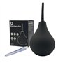 T2 Poire de Lavement 224ml - Douche Anale Homme & Femme - 2 Embouts Amovibles & Confortables (1 Souple & 1 Rigide) - Kit Médical