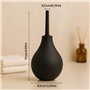 T2 Poire de Lavement 224ml - Douche Anale Homme & Femme - 2 Embouts Amovibles & Confortables (1 Souple & 1 Rigide) - Kit Médical