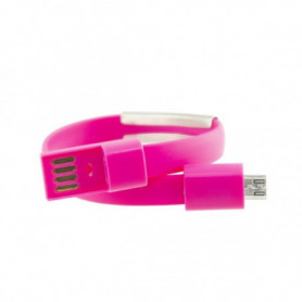 Bracelet Câble Micro USB Contact 23 cm Rose 14,99 €