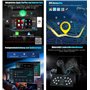 Erisin 8 Cœurs 4GO+64GO Android 14 Autoradio Stéréo pour Porsche Cayenne GPS Navi Bluetooth CarPlay sans Fil Android Auto Dab+ D
