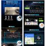 Erisin 8 Cœurs 4GO+64GO Android 14 Autoradio Stéréo pour Porsche Cayenne GPS Navi Bluetooth CarPlay sans Fil Android Auto Dab+ D
