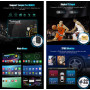 Erisin 8 Cœurs 4GO+64GO Android 14 Autoradio Stéréo pour Porsche Cayenne GPS Navi Bluetooth CarPlay sans Fil Android Auto Dab+ D